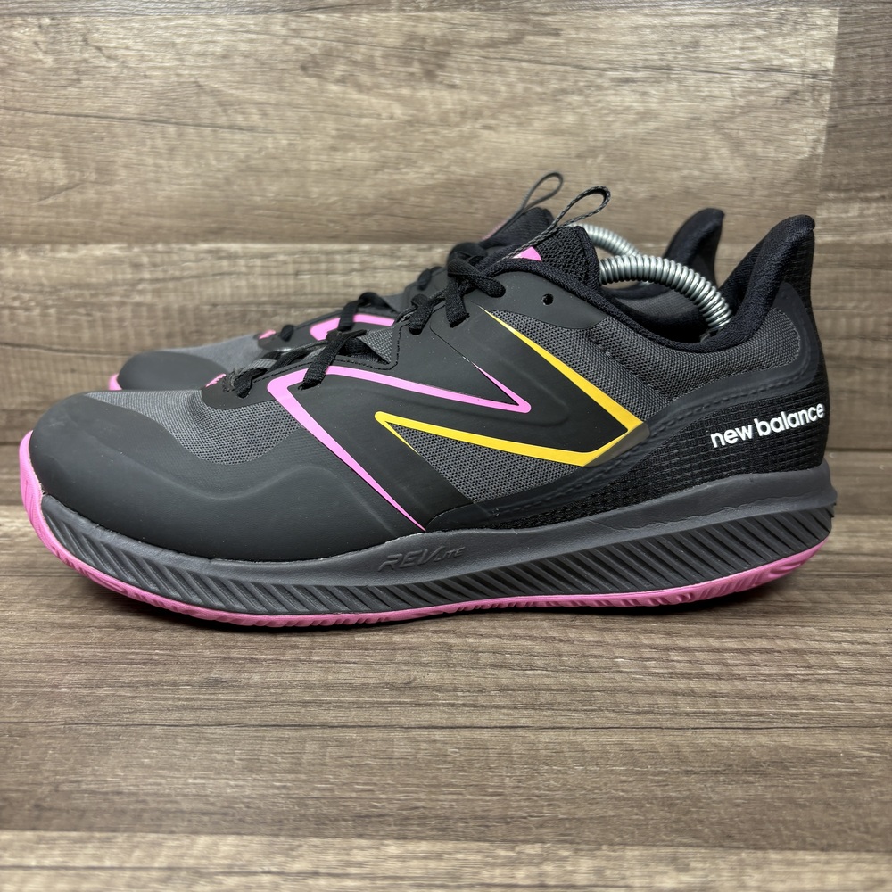 New Balance 796 v3 Tennis Black Pink Womens US Size 9 EUR 40.5 Wide Sneakers - Picture 3 of 9
